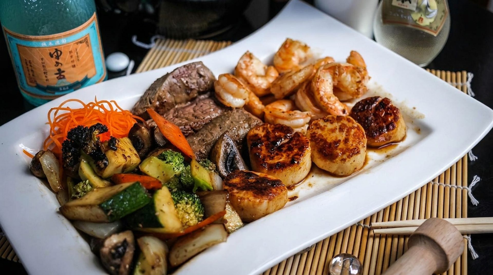 Hibachi at the table