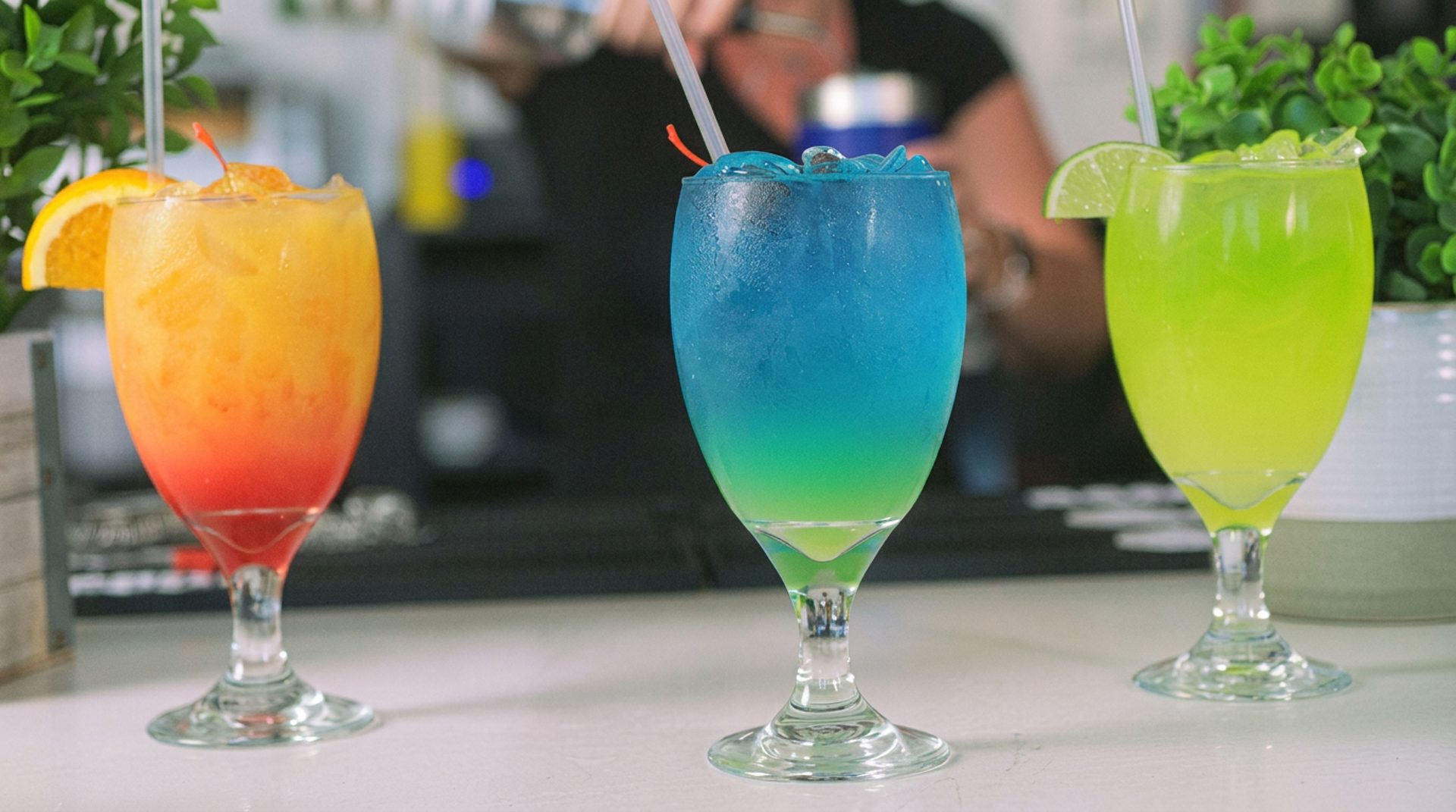 Cocktails, sake, wine, and beer