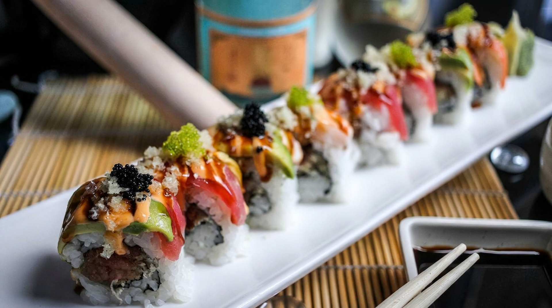 Sushi and hibachi, made to order